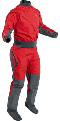 2025 Palm Mujer Cascade Front Zip Traje Seco Para Kayak 12369 - Flame Red