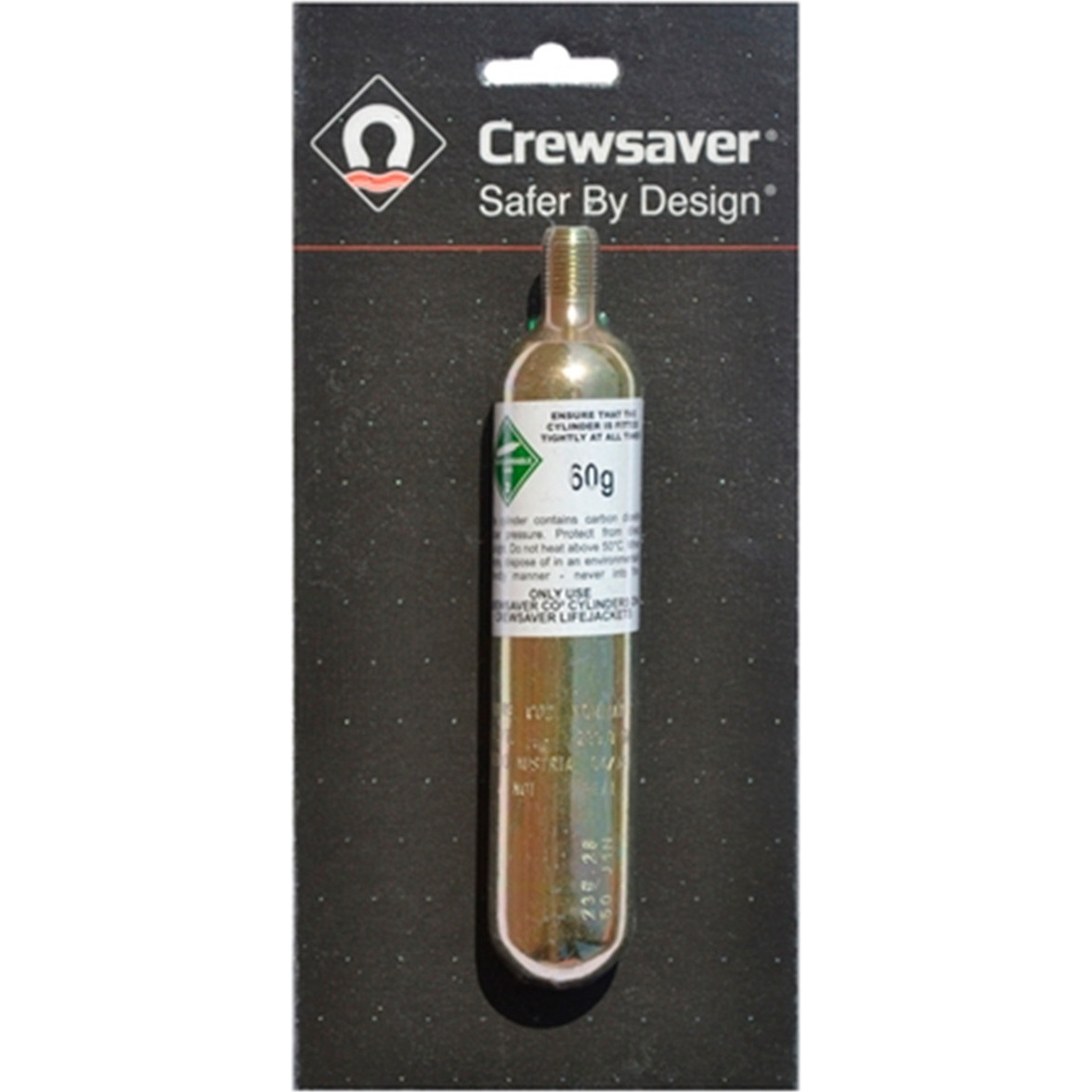 2026 Crewsaver 60g 275n Cilindro De Reemplazo De Chaleco Salvavidas 10470