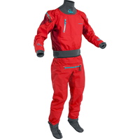 Hombres Atom Back Zip Traje Seco Para Kayak Y Cremallera Con