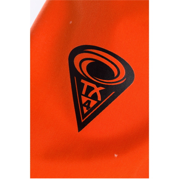 2022 Typhoon Junior Rookie Drysuit Negro / Naranja 100171