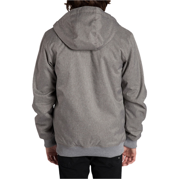 Billabong Chaqueta De Día Lluvioso Gris Jaspeado Z1jk25