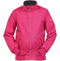 Junior chaqueta de punto Blush en Vivid Rosa / Negro