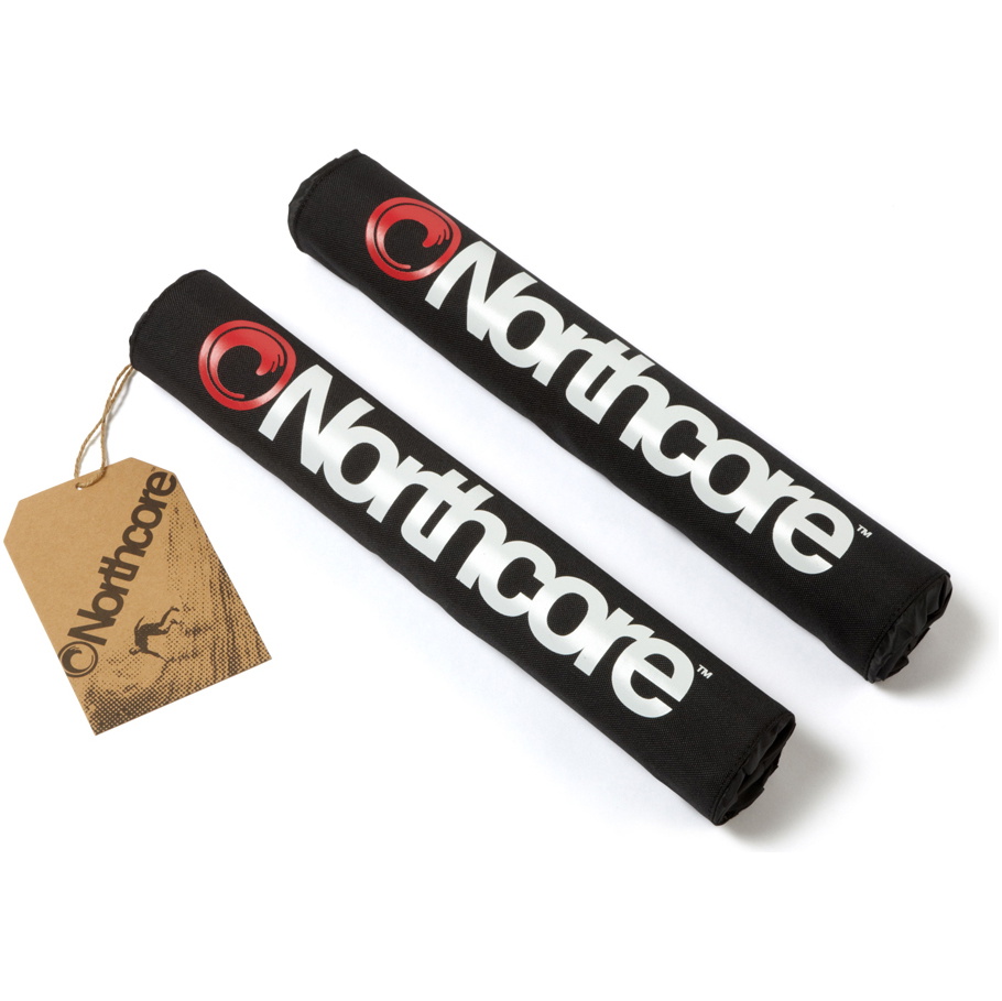 2026 Northcore Roof Rack Pads 43cm NOCO21 - Black