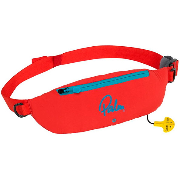 2025 Palm Glide Waist Belt 100N Personal Floatation Device 11731 Red