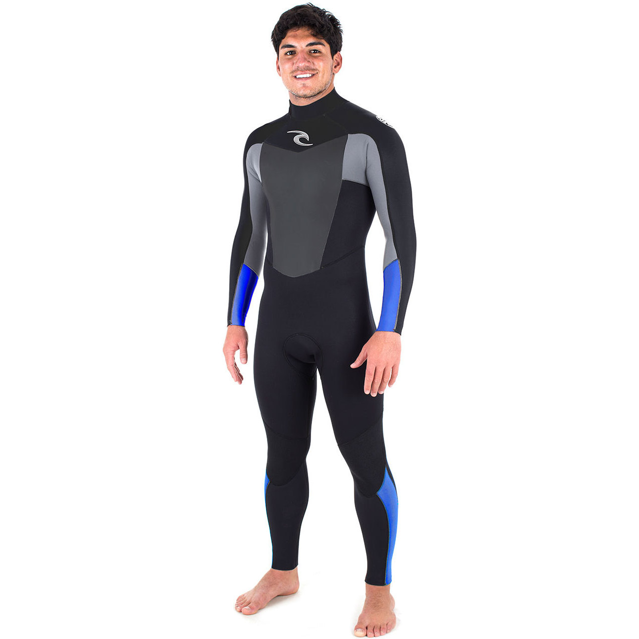 Traje De Neopreno Con Back Zip Rbs Rip Curl Omega 3/2mm Gbs Azul Wsm6lm