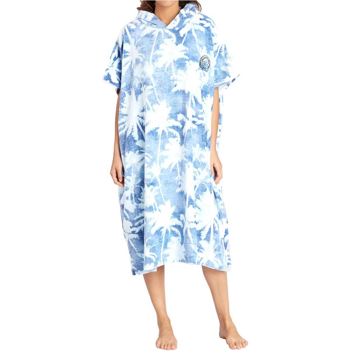 2018 Billabong Indigo Toalla con capucha / Poncho cambiante C4BR01