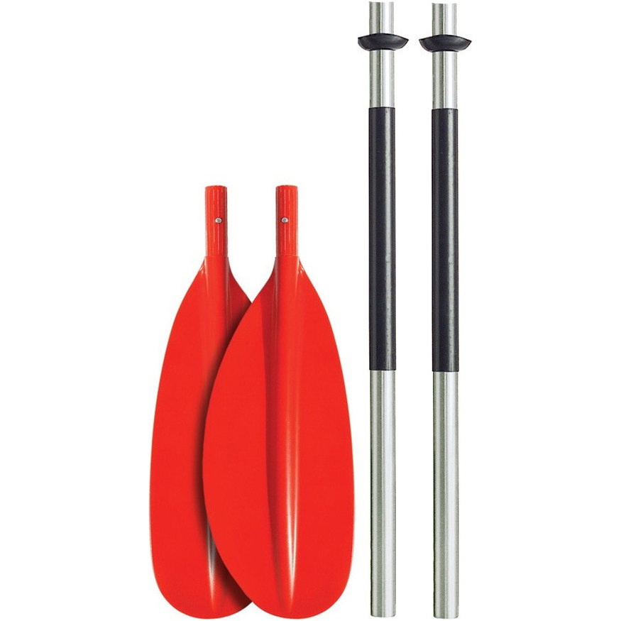 Bravo Kwb 230cm 4 Piezas Paleta De Aluminio - Hoja Curva - Rojo