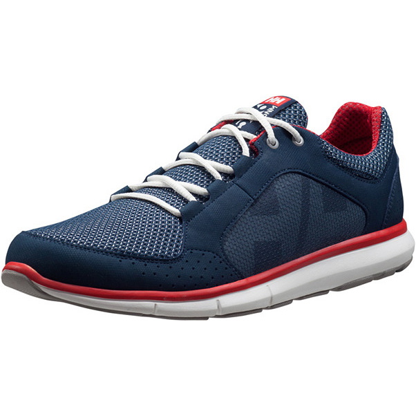 Helly Hansen Ahiga V3 Hydropower Zapatilla Azul Marino / Bandera 11215 2ND