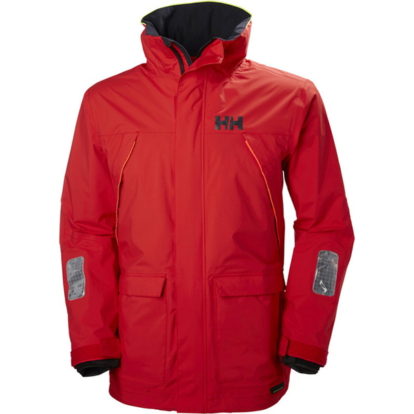 2019 Chaqueta Coastal Helly Hansen Pier 33872 Y Pantalón 33900 Conjunto Combinado En Alerta Rojo / ébano