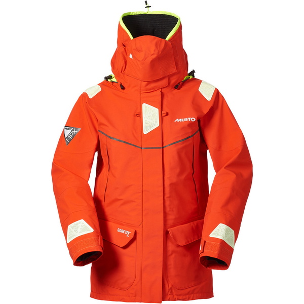Musto Ladies MPX Goretex Offshore Jacket SM151W3 & Trouser SM1520 Combi Set FUEGO NARANJA / NEGRO