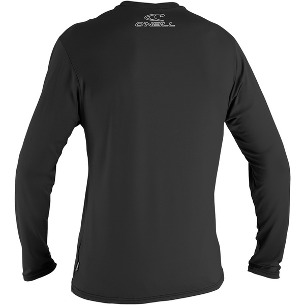 2026 O'Neill Hombres Basic Skins Camiseta De Manga Larga 4339 - Black