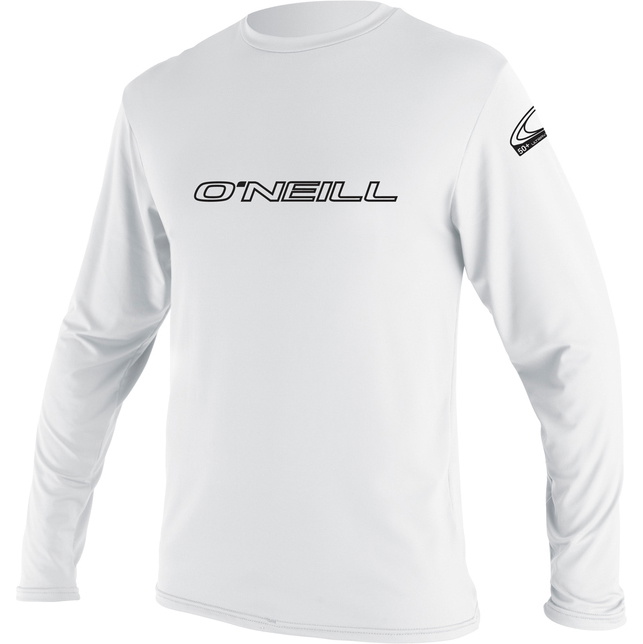 2026 O'neill Básico De Hombre Skins Camiseta De Manga Larga 4339 - Blanca