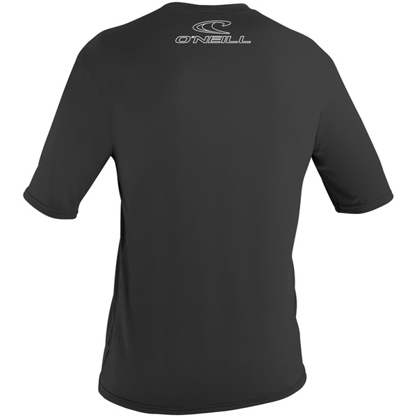 2026 O'Neill Mens Basic Skins Short Sleeve Sun Shirt 3402 - Black