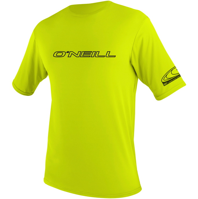 2026 O'Neill Hombres Basic Skins Camisa De Manga Corta Para El Sol LIME 3402