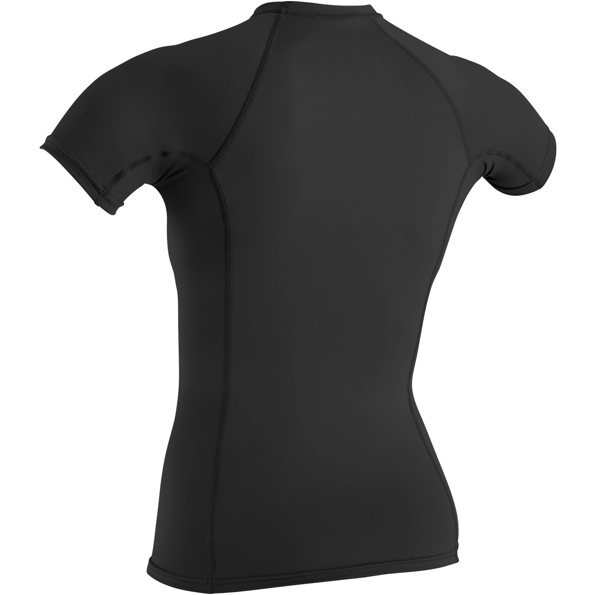 2026 O'neill Básico De Mujer Skins Manga Corta Crew Lycra Vest 3548 - Negro