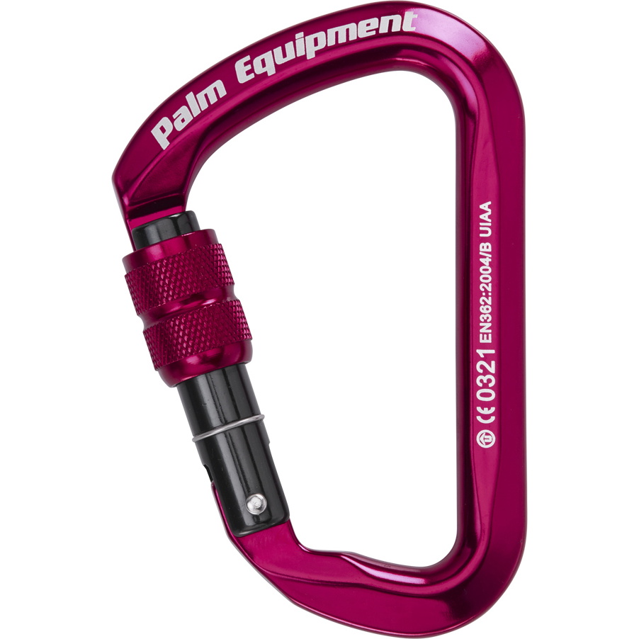 2026 Palm Hms Tornillo Puerta Karabiner Rojo 10541