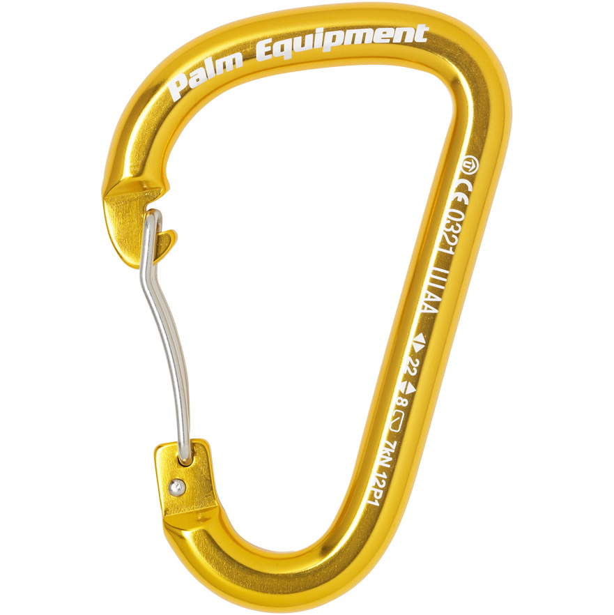 2026 Palm Karabiner Wire Gate Gold 10540