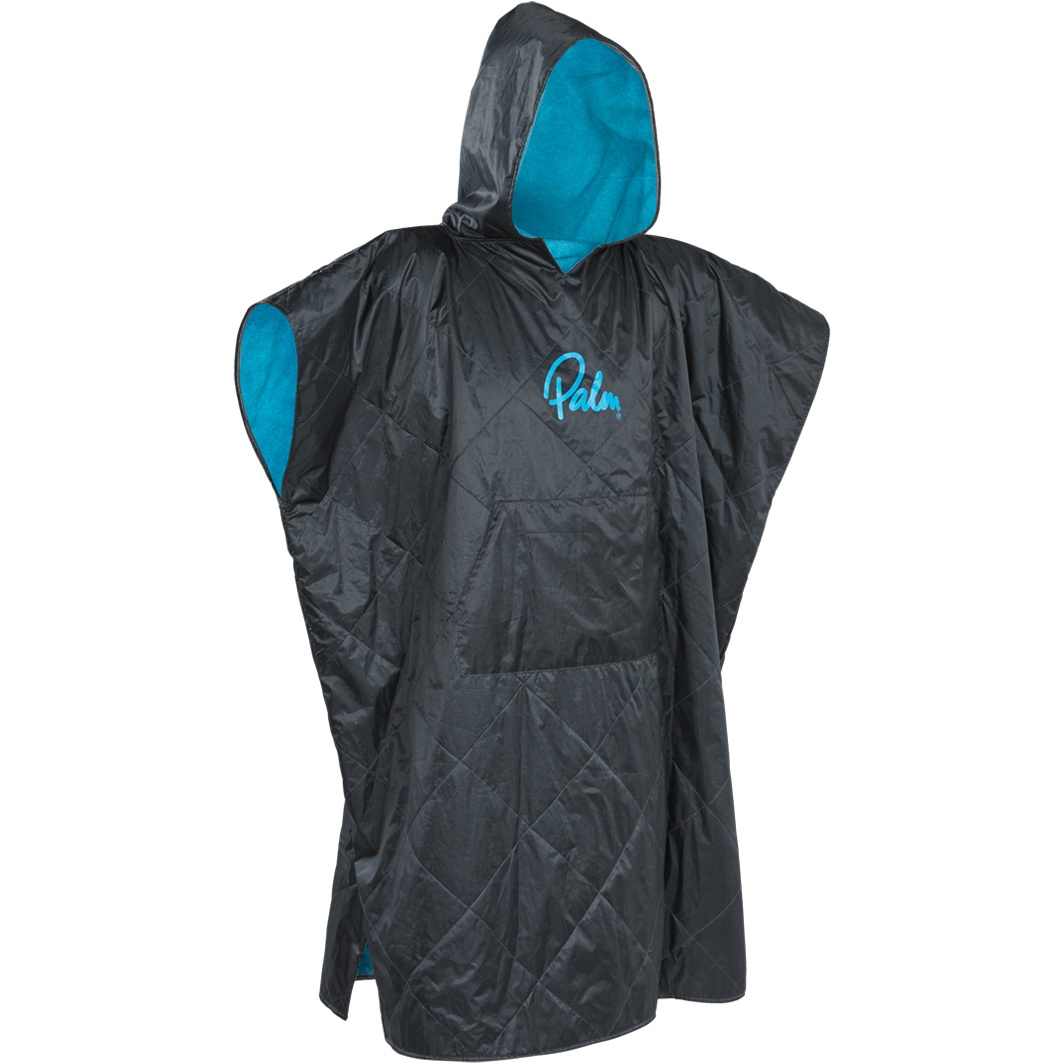 2026 Palm Impermeable Ropa De Cambio / Poncho Grande En Jet Grey 11783