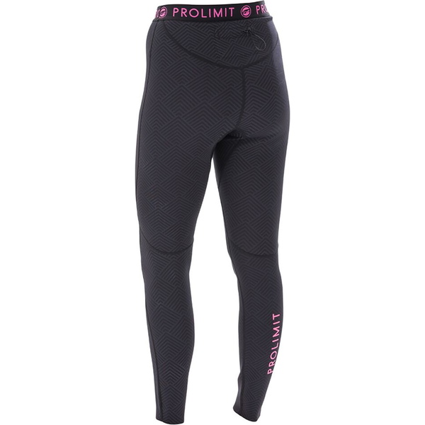 Prolimit Ladies SUP Pantalones deportivos de Dry rápido Black / Pink 64760