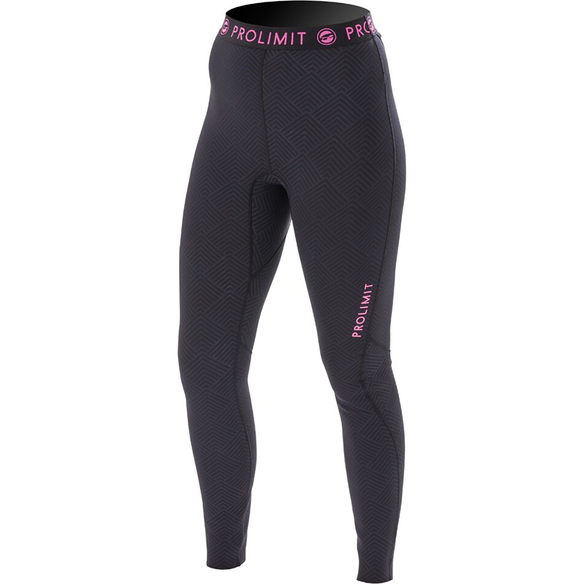 Prolimit Ladies SUP Pantalones deportivos de Dry rápido Black / Pink 64760