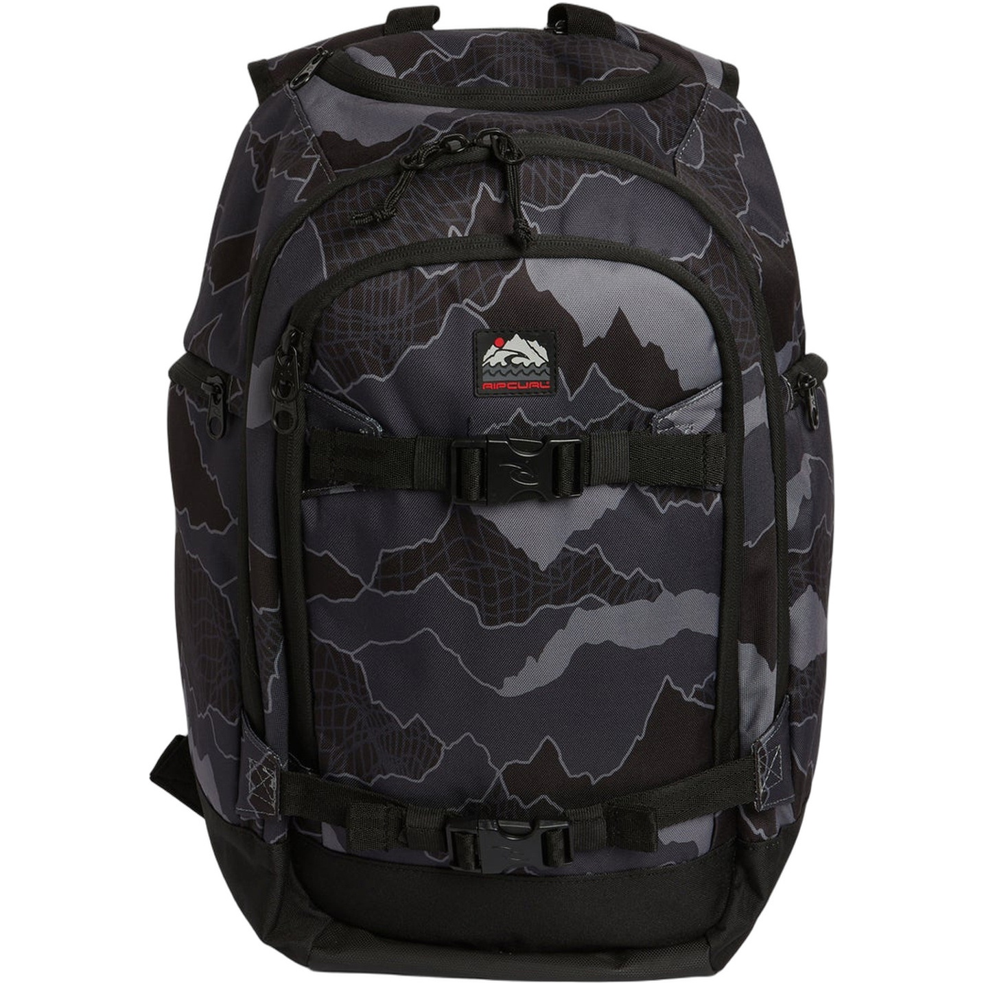 Mochila De Camuflaje «Search» De 33 Litros De La Colección «Posse» De Rip Curl Para 2026, Modelo 16AMBA - Black / Gris