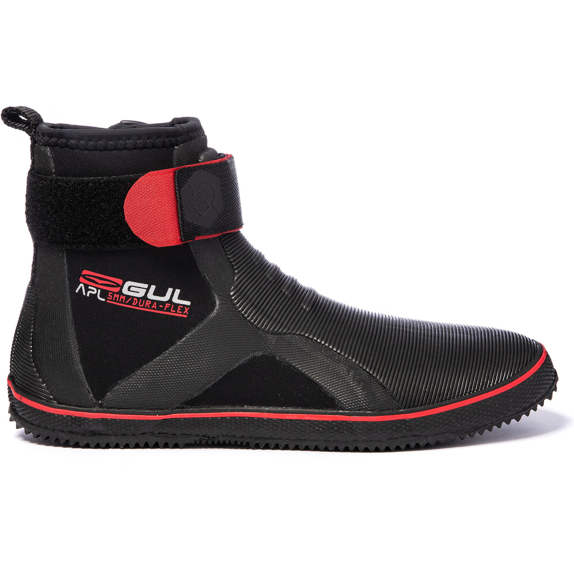 2025 Gul Todo Uso 5mm Botas Náuticas Con Cordones BO1304-B2 - Black / Rojo