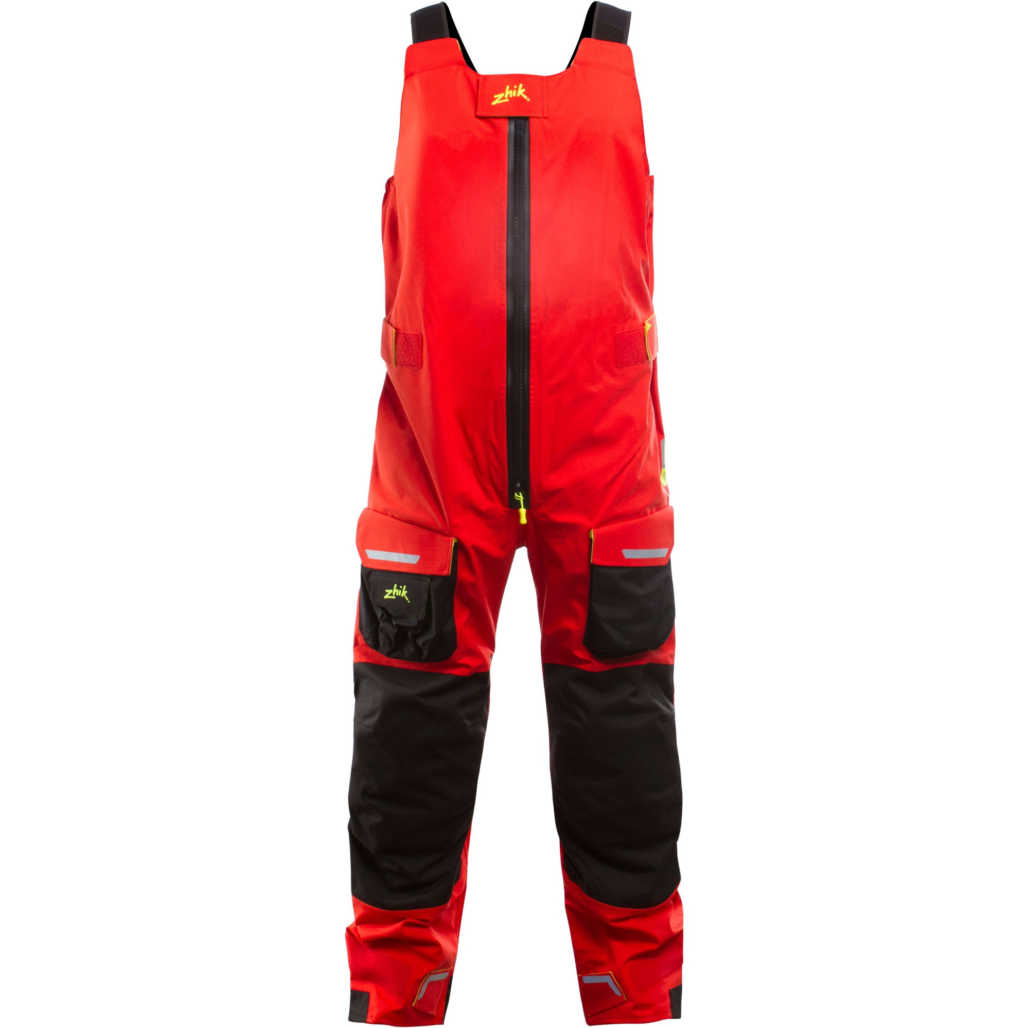Zhik Mens Isotak X Ocean Sailing Salopettes SAL0920 - Red