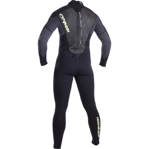 2019 Typhoon Tormenta 5/4/3mm Gbs Traje Negro / Gris 250662