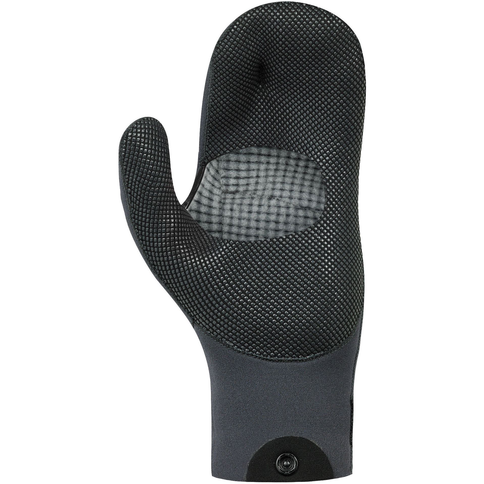 Guantes De Neopreno De Palm Abierta 2026 Palm Talon De 3mm 12327 - Gris Azabache