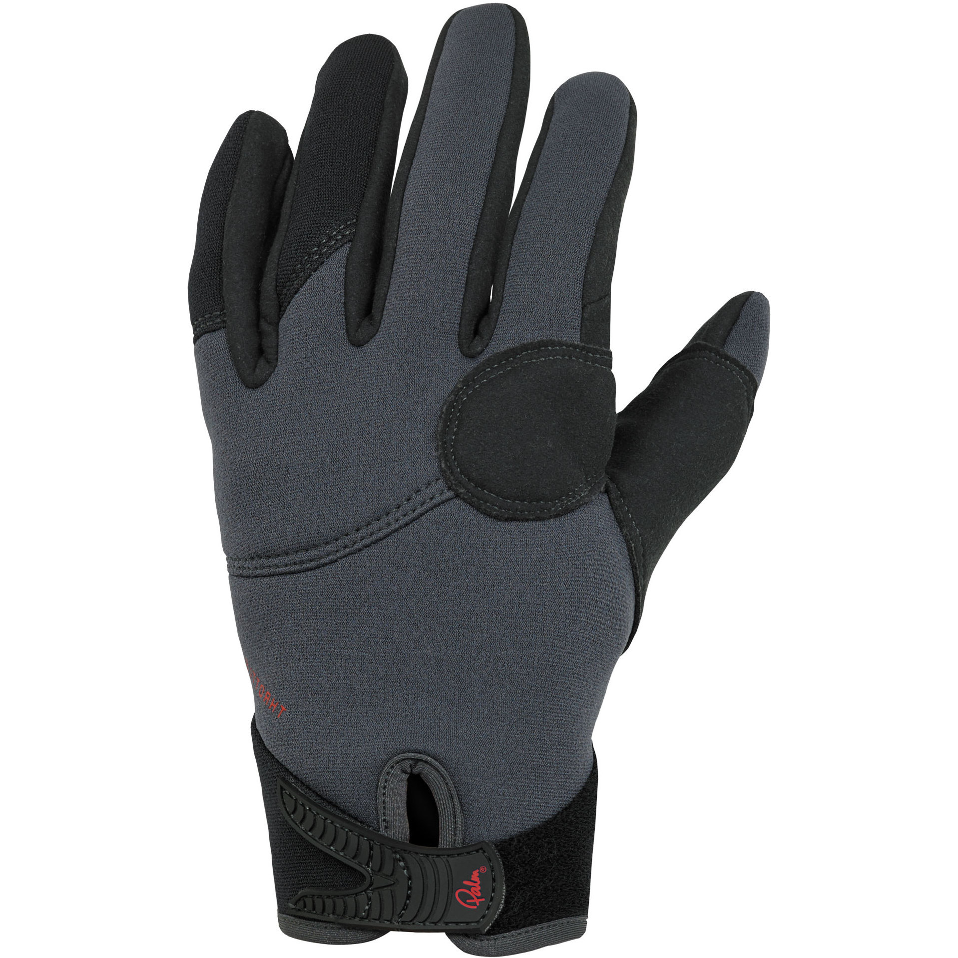 2026 Palm Throttle 2mm Neoprene Gloves 12332 - Jet Grey