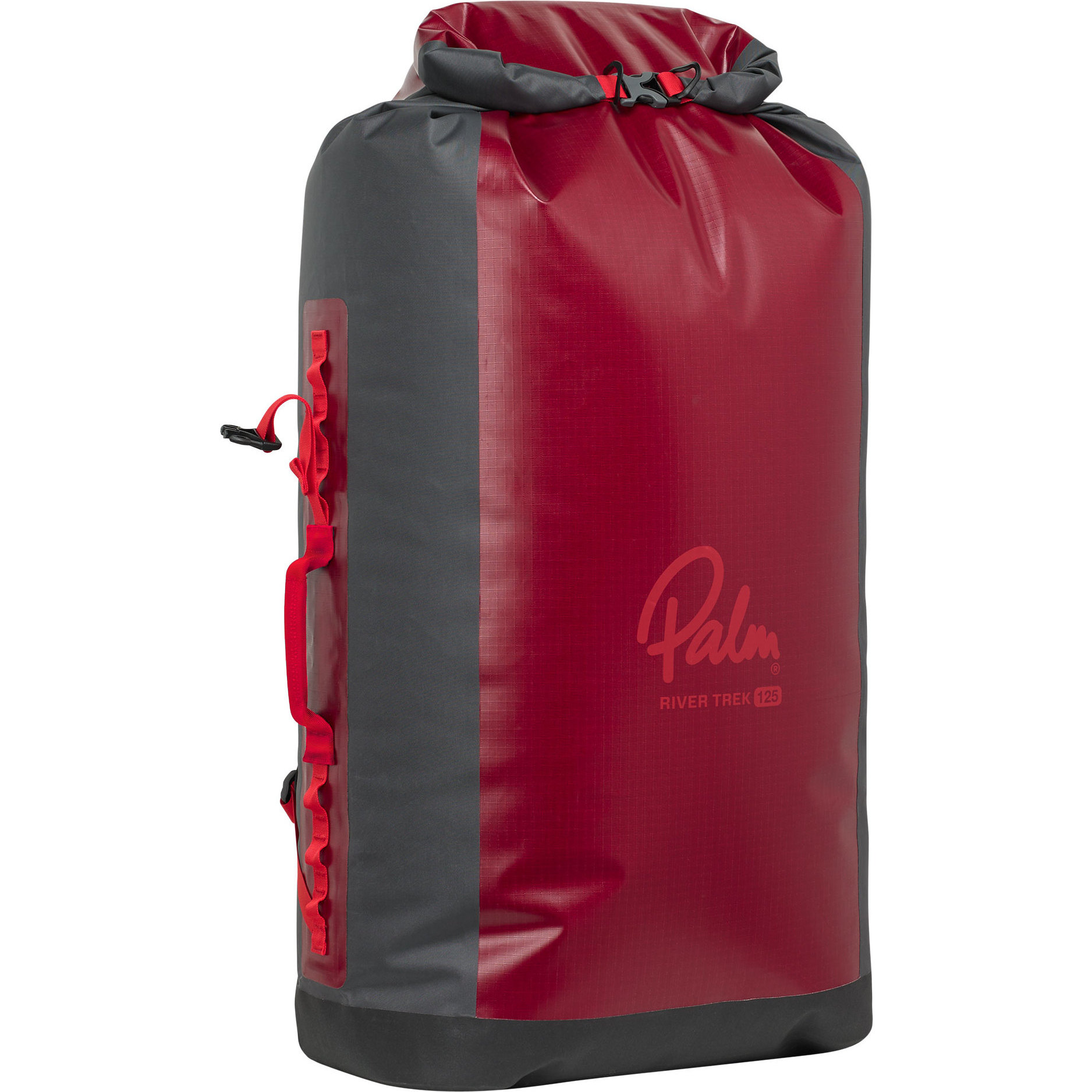2026 Palm River Trek 125l Mochila Dry 12348 - Chile / Gris Azabache