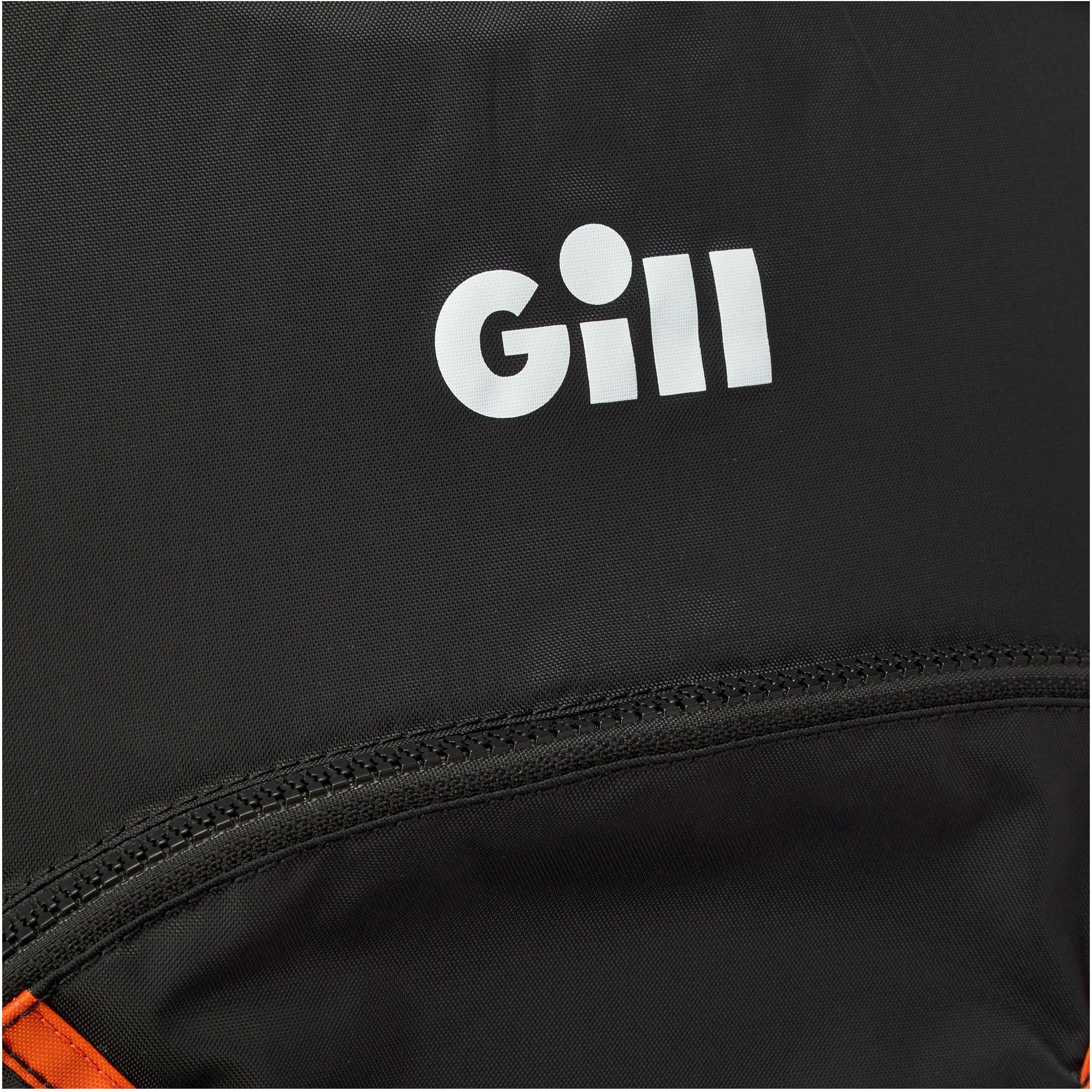 2026 Gill Pursuit Pro Racer Side Zip 50N Ayuda A La Flotabilidad 4916 - Black / Orange