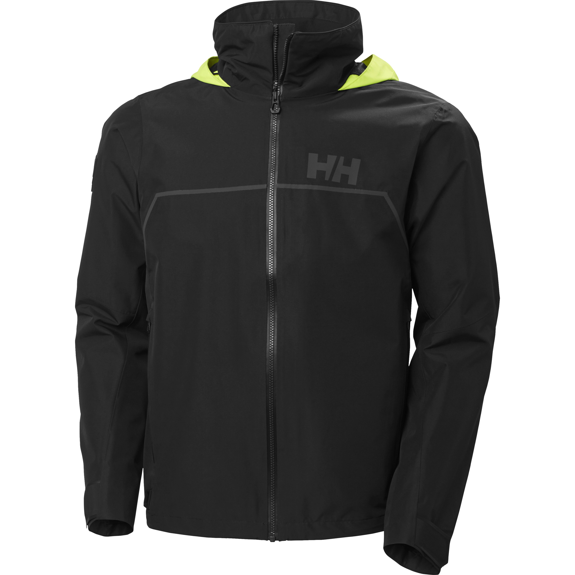 2023 Chaqueta Helly Hansen HP Foil Match Sailing Jacket 2.0 34377 - Ébano para hombre