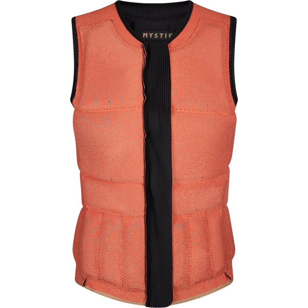 Mystic Womens Gem Front Zip Wake Impact Vest 210159 - Black