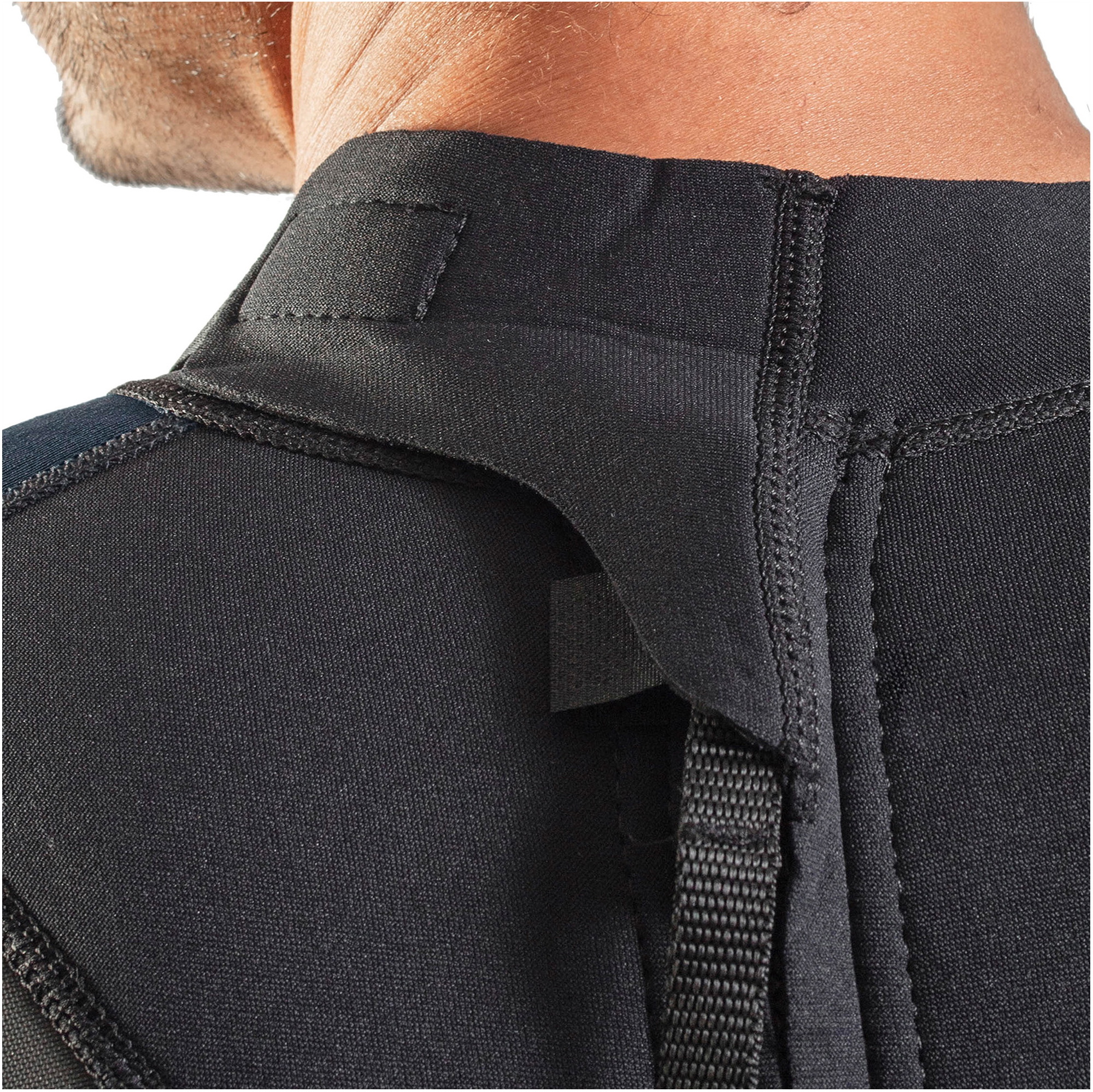 2026 Gul Hombres G-Force 3mm Back Zip Flatlock Neopreno GF1305-B7 - Black / Navy
