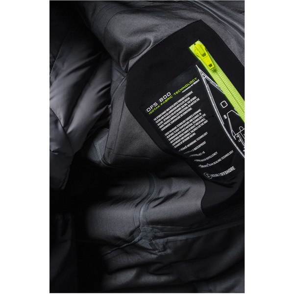 2026 Zhik Unisex OFS800 Chaqueta De Vela Offshore JKT-0860-U-BLK - Black