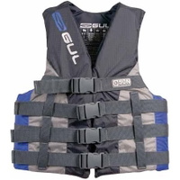 4 Buckle Adult Impact Vest 50N Buoyancy Aid in Blue SK7102