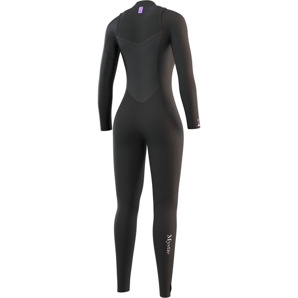 2025 Mystic Mujer Jayde 4/3mm Doble Front Zip Neopreno 35000.230013 - Black
