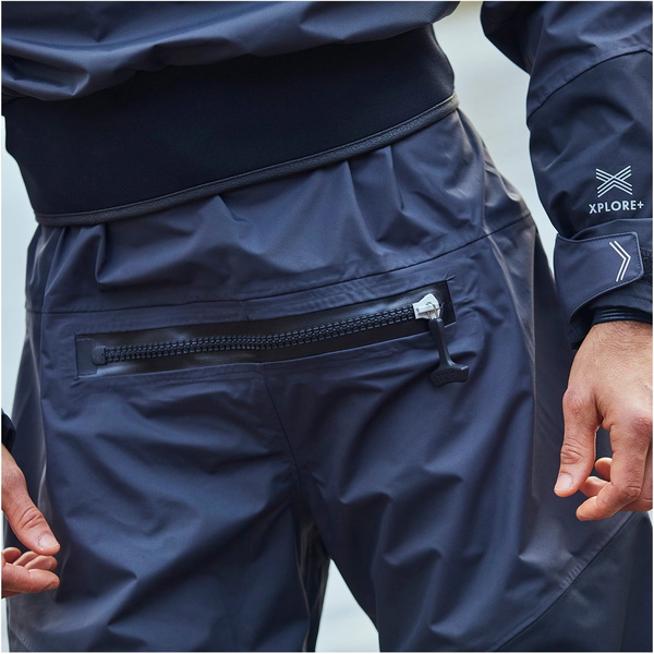 2026 Gill Verso Back Zip Traje Seco Y Con Cremallera 4805 - Graphite