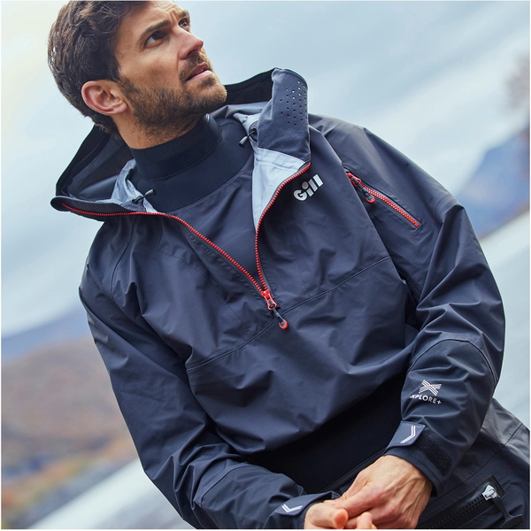 2026 Gill Verso Back Zip Traje Seco Y Con Cremallera 4805 - Graphite