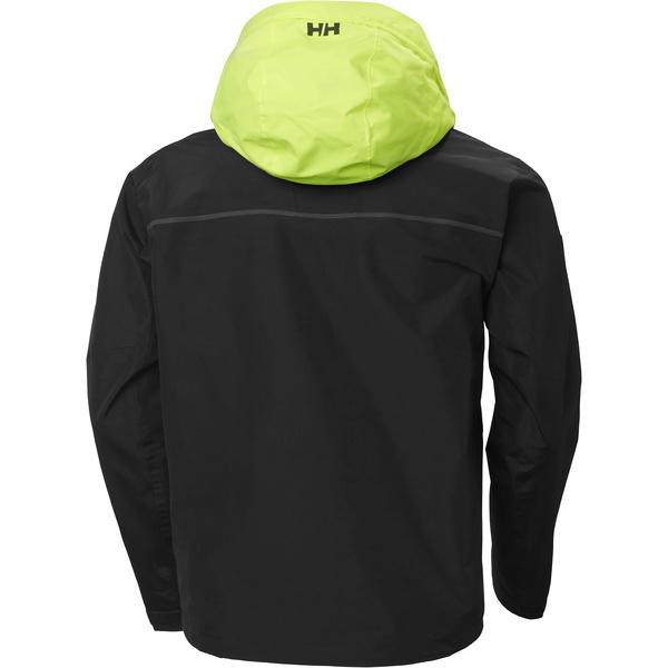 2023 Chaqueta Helly Hansen HP Foil Match Sailing Jacket 2.0 34377 - Ébano para hombre
