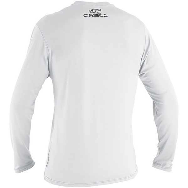 2026 O'Neill Youth Basic Skins Camiseta De Manga Larga Erupción Blanca 4341