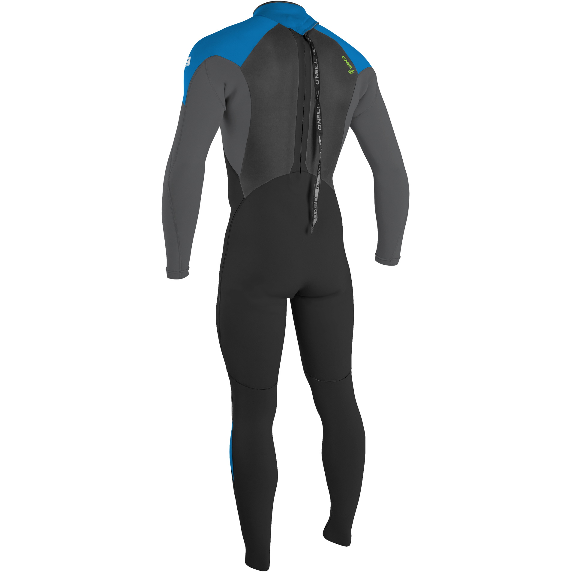 2026 O'Neill Youth Epic 3/2mm Back Zip Gbs Neopreno 4215B - Black / Baliblu