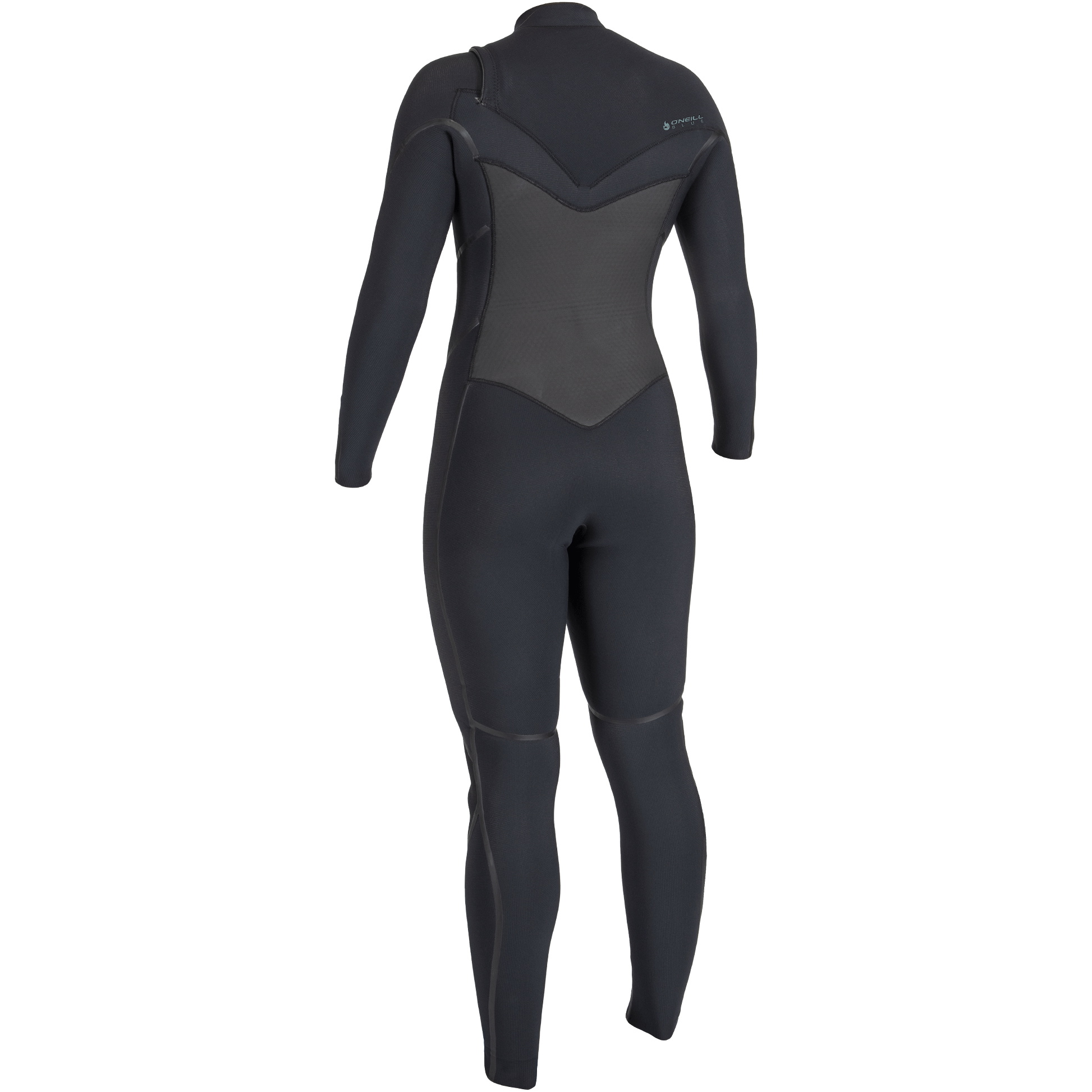 2025 O'Neill Mujer Psycho Tech 5/4+mm Chest Zip Neopreno 5547 - Black