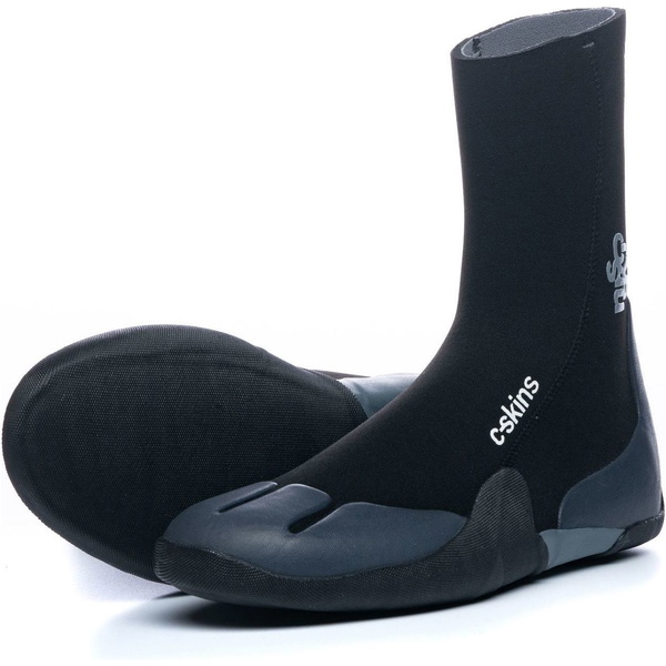 2026 C-Skins Legend 5mm Round Toe Boots C-BOLERT - Black / Charcoal