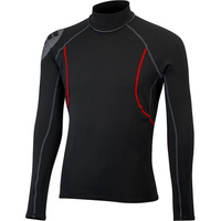 Top De Manga Larga Hydrophobe Para Hombre Gill Negro
