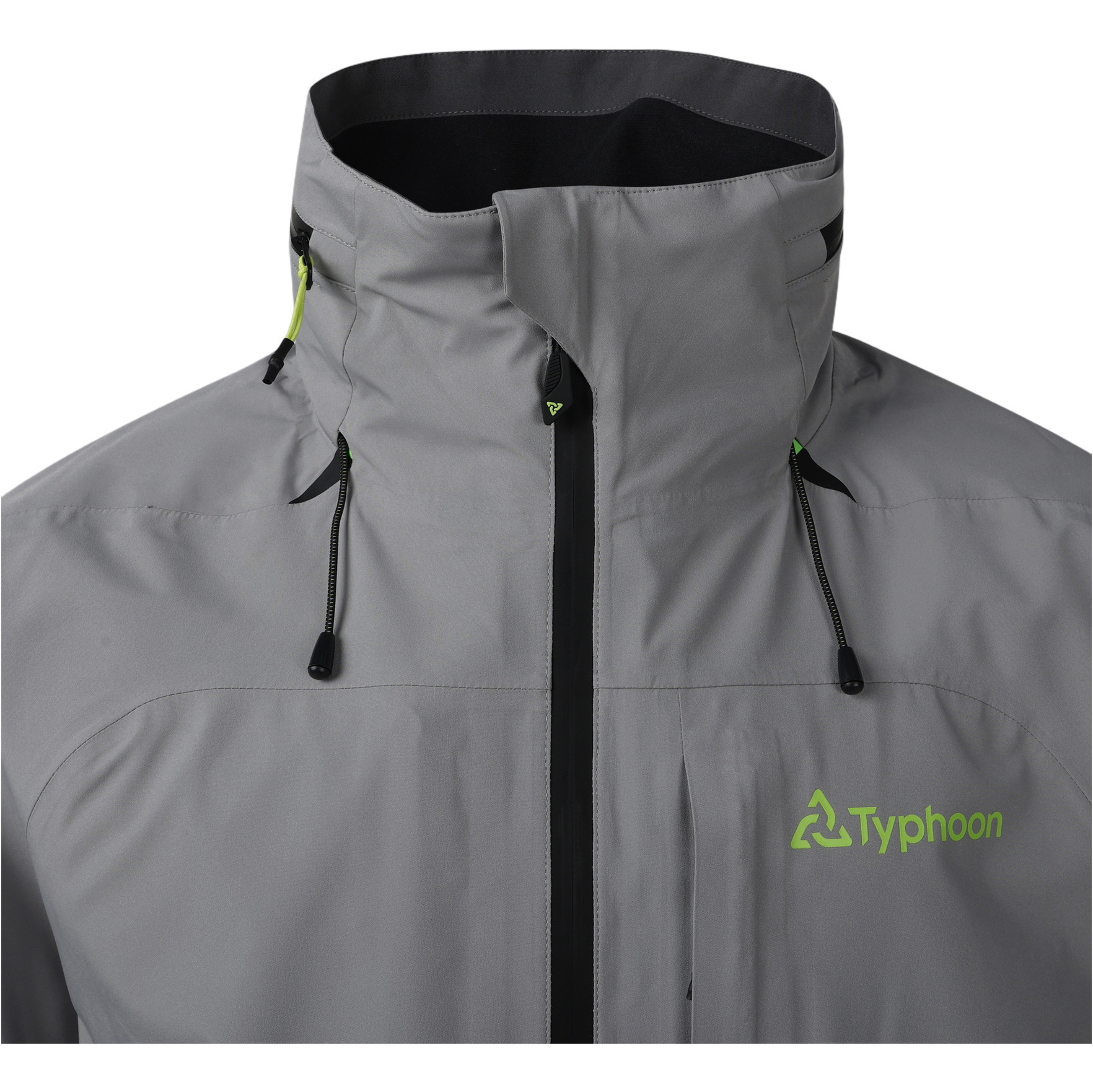 2026 Typhoon Performance Sailing Jacket P2037 - Slate / Lime