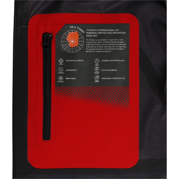 2026 Typhoon Performance Chaqueta De Vela P2037 - Red / Solar