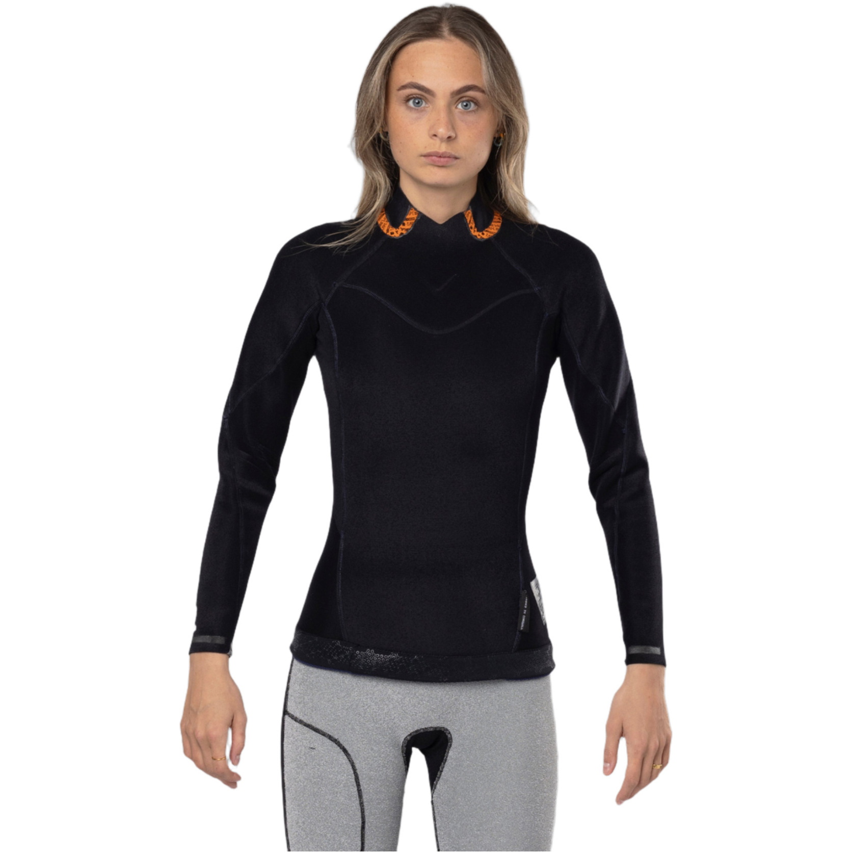 2026 Gul Womens Code Zero 1mm Naeco Fl Thermo Top AC0112 - Black / Blue