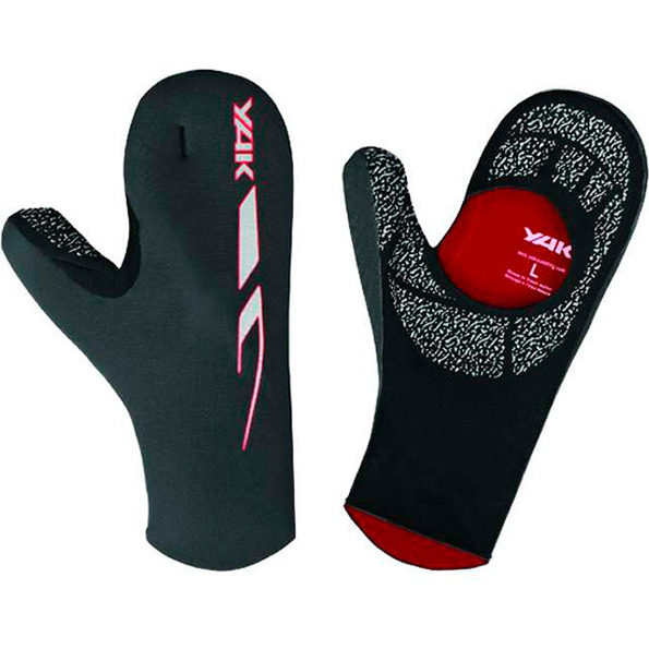 Yak Kayak Open Palm 3/2mm Manopla De Neopreno 6343-A - Black